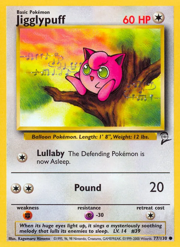 Jigglypuff (Base Set 2 #77/130)
