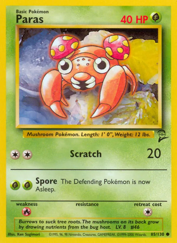 Paras (Base Set 2 #85/130)