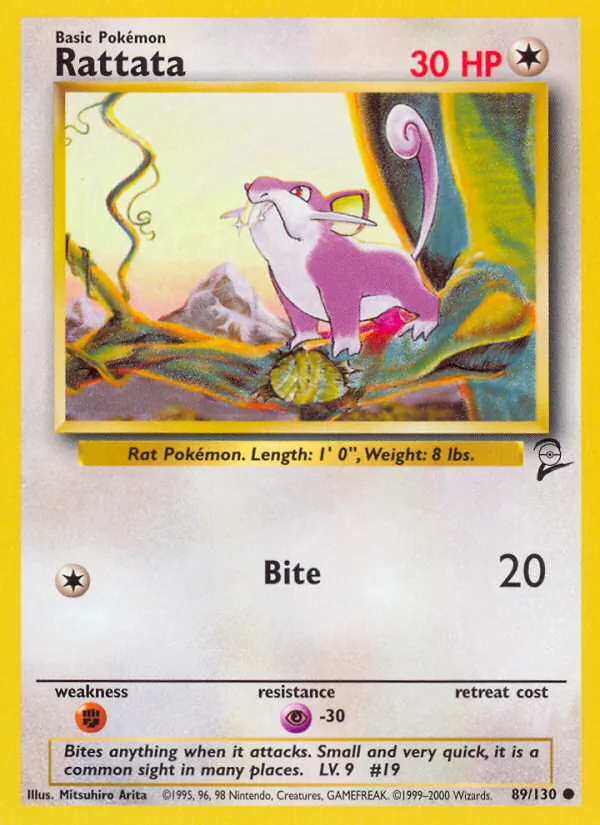 Rattata (Base Set 2 #89/130)