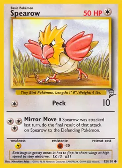 Spearow (Base Set 2 #92/130)