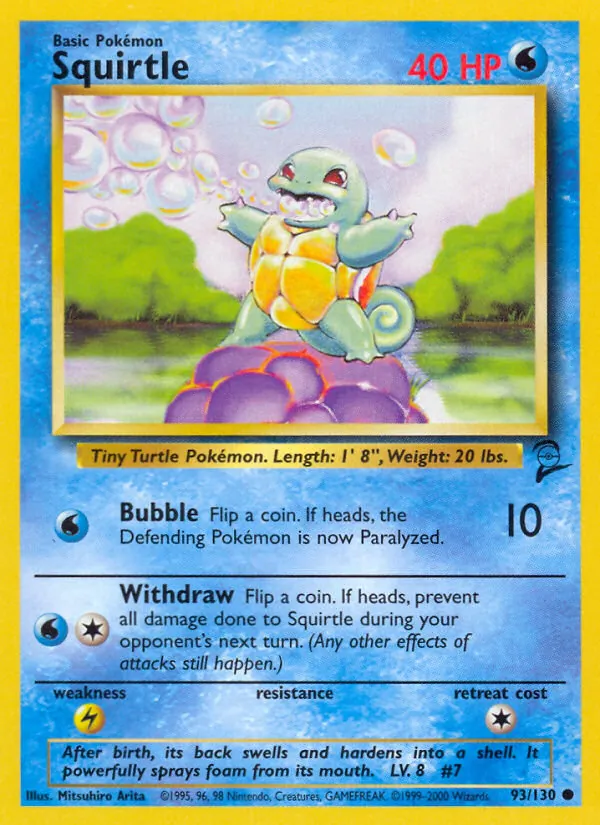 Squirtle (Base Set 2 #93/130)