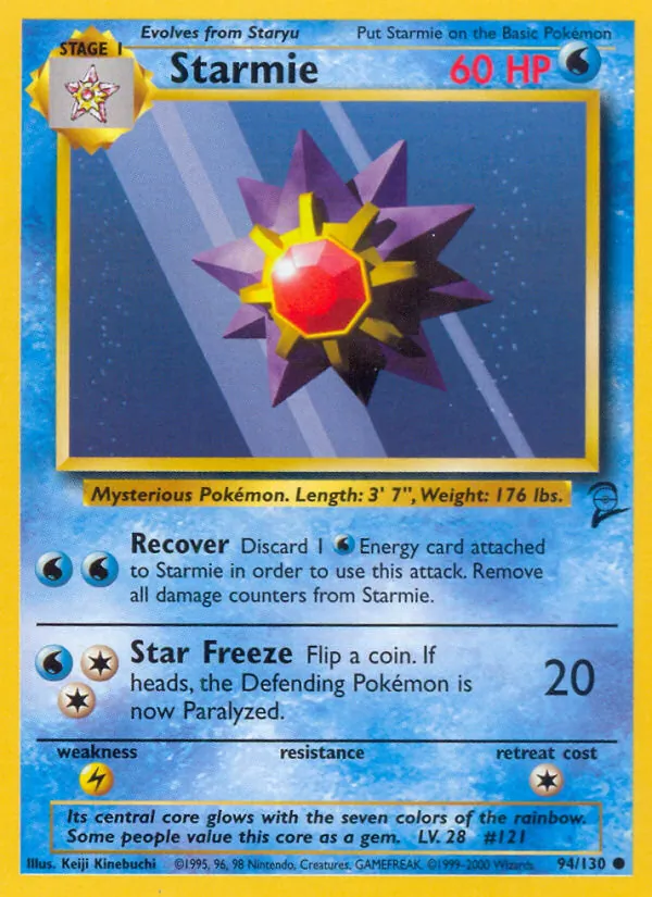 Starmie (Base Set 2 #94/130)
