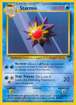 Starmie (Base Set 2 #94/130)