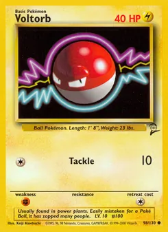 Voltorb (Base Set 2 #98/130)