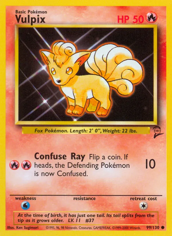 Vulpix (Base Set 2 #99/130)