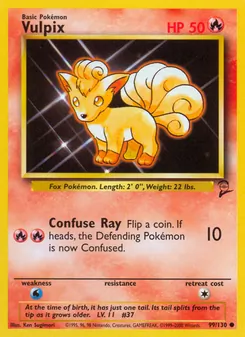 Vulpix (Base Set 2 #99/130)