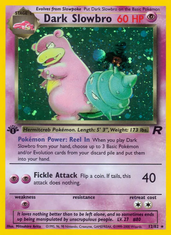 Dunkles Lahmus (Team Rocket #12/82)