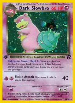 Dark Slowbro (Team Rocket #12/82)