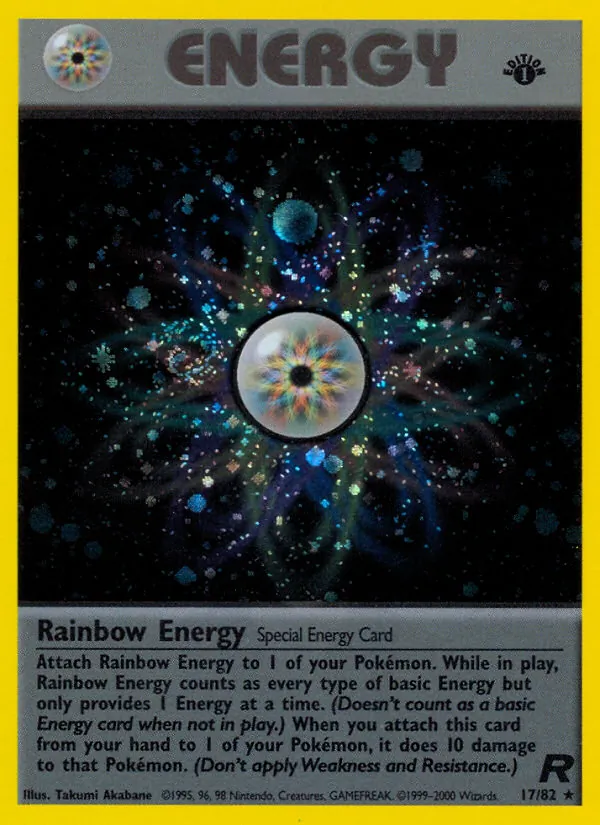 Rainbow Energy (Team Rocket #17/82)