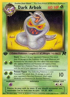Dunkles Arbok (Team Rocket #19/82)