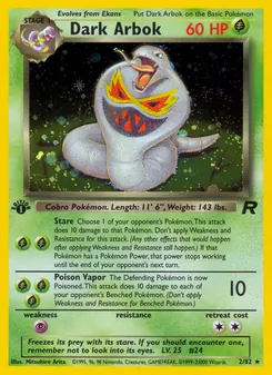 Dunkles Arbok (Team Rocket #2/82)
