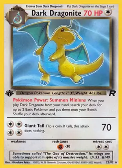 Dunkles Dragoran (Team Rocket #22/82)