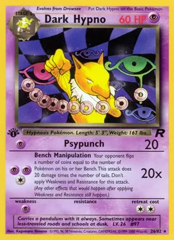 Dark Hypno (Team Rocket #26/82)