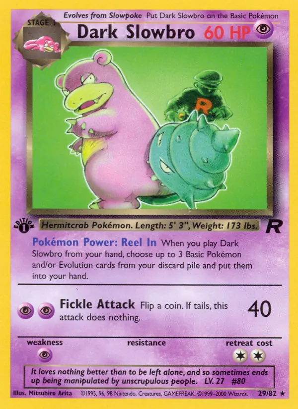Dark Slowbro (Team Rocket #29/82)