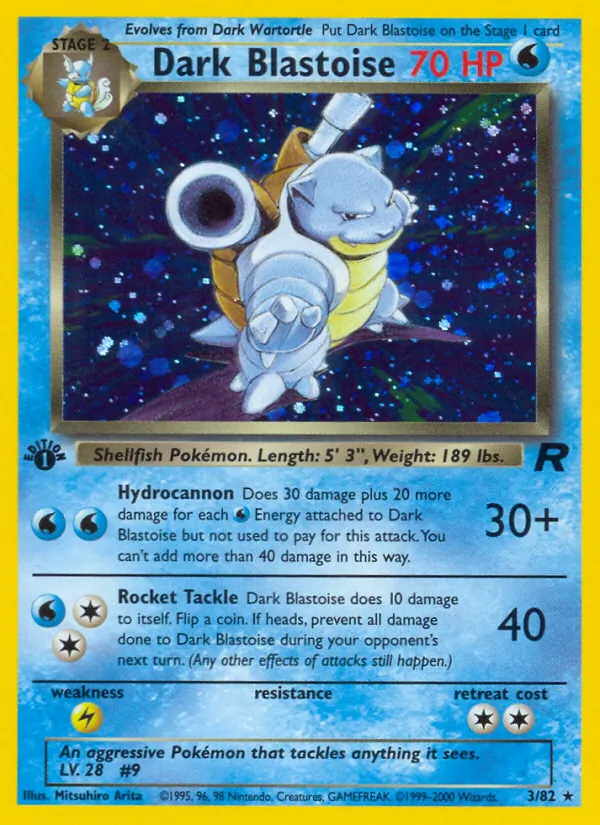 Dark Blastoise (Team Rocket #3/82)