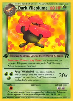 Dark Vileplume (Team Rocket #30/82)
