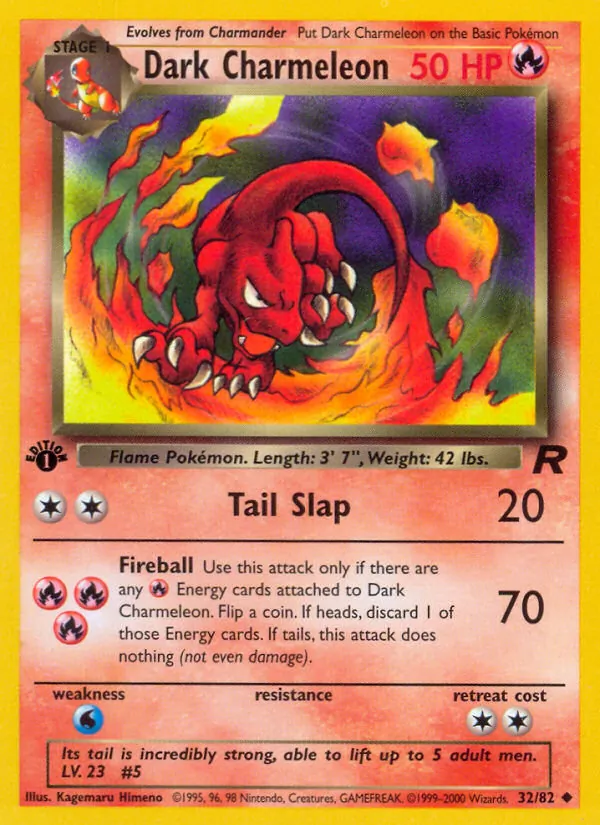 Dark Charmeleon (Team Rocket #32/82)