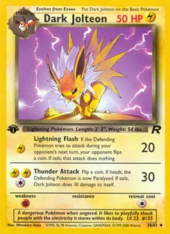 Dark Jolteon (Team Rocket #38/82)