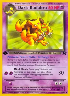 Dark Kadabra (Team Rocket #39/82)