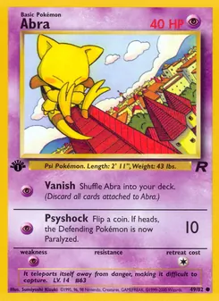 Abra (Team Rocket #49/82)