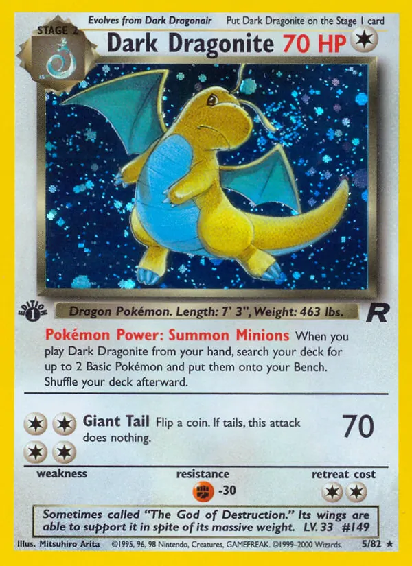 Dark Dragonite (Team Rocket #5/82)