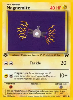 Magnemite (Team Rocket #60/82)