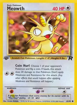 Meowth (Team Rocket #62/82)