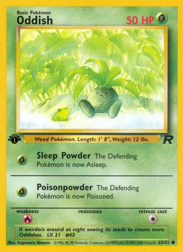 Oddish (Team Rocket #63/82)
