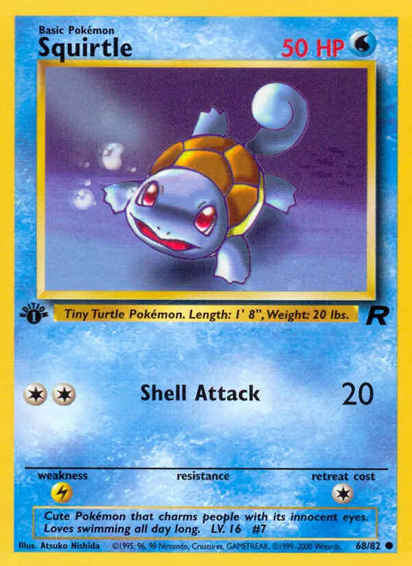 Squirtle (Team Rocket #68/82)