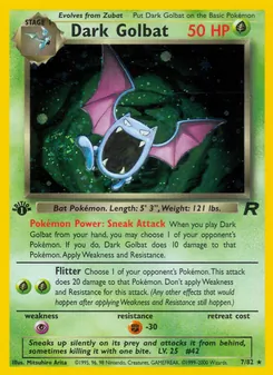 Dark Golbat (Team Rocket #7/82)