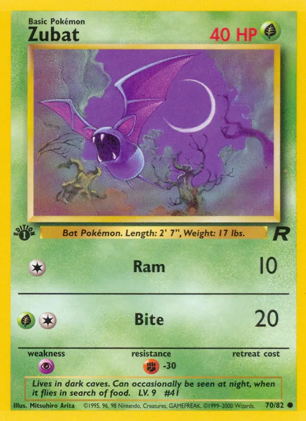 Zubat (Team Rocket #70/82)