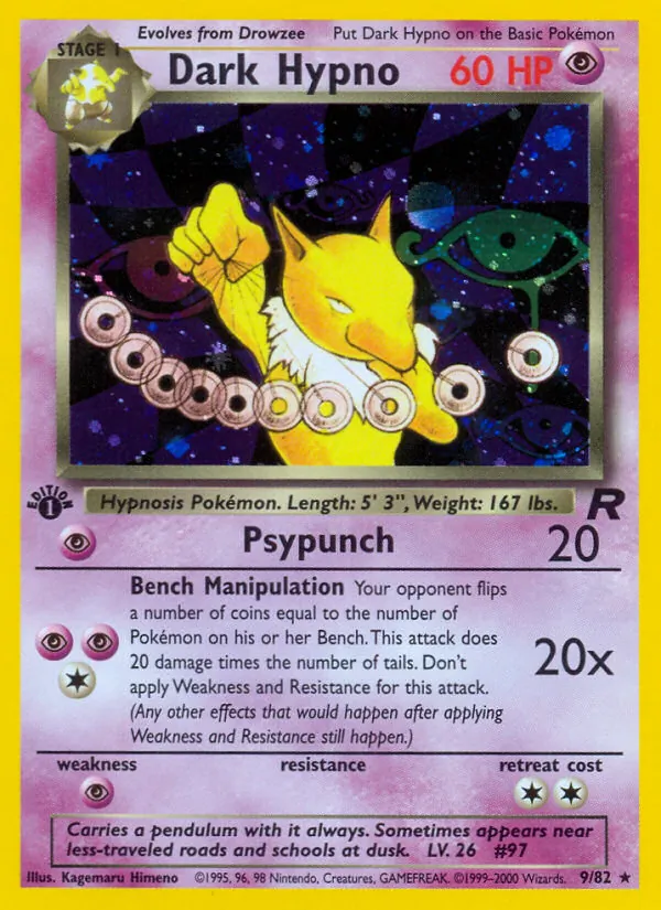Dark Hypno (Team Rocket #9/82)