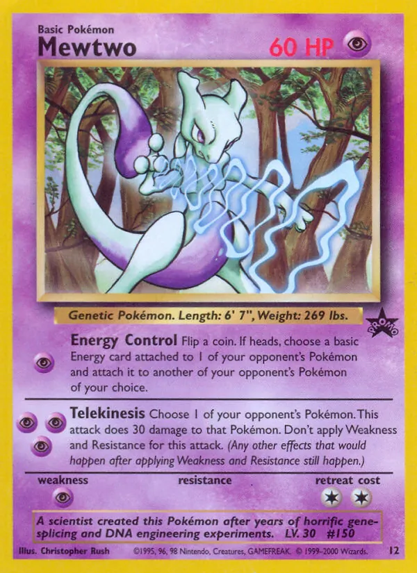 Mewtwo (Wizards Black Star Promos #12/53)