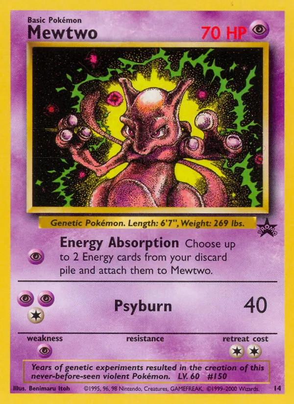 Mewtwo (Wizards Black Star Promos #14/53)