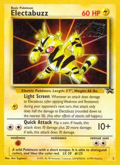 Electabuzz (Wizards Black Star Promos #2/53)