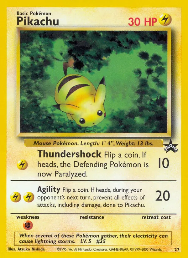 Pikachu (Wizards Black Star Promos #27/53)