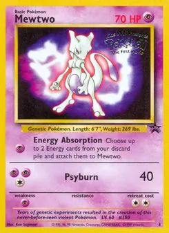 Mewtwo (Wizards Black Star Promos #3/53)