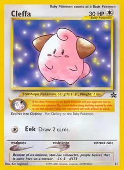 Cleffa (Wizards Black Star Promos #31/53)