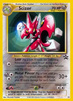 Scizor (Wizards Black Star Promos #33/53)