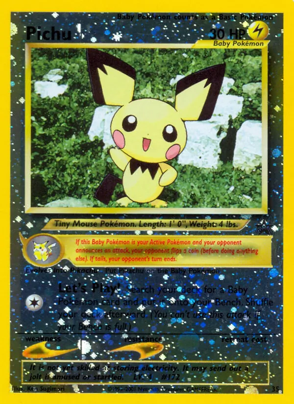 Pichu (Wizards Black Star Promos #35/53)