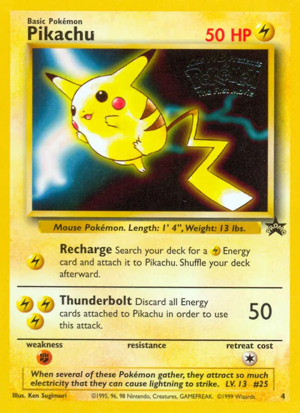 Pikachu (Wizards Black Star Promos #4/53)