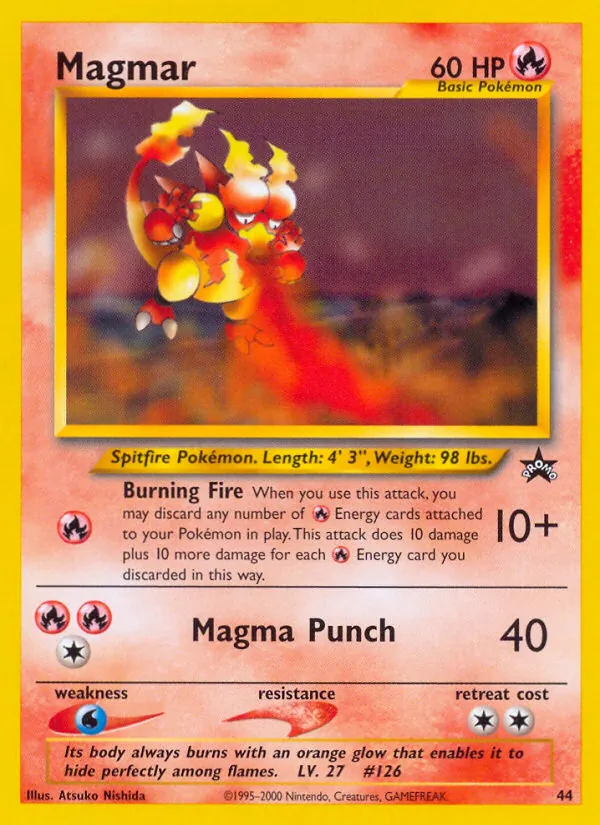 Magmar (Wizards Black Star Promos #44/53)