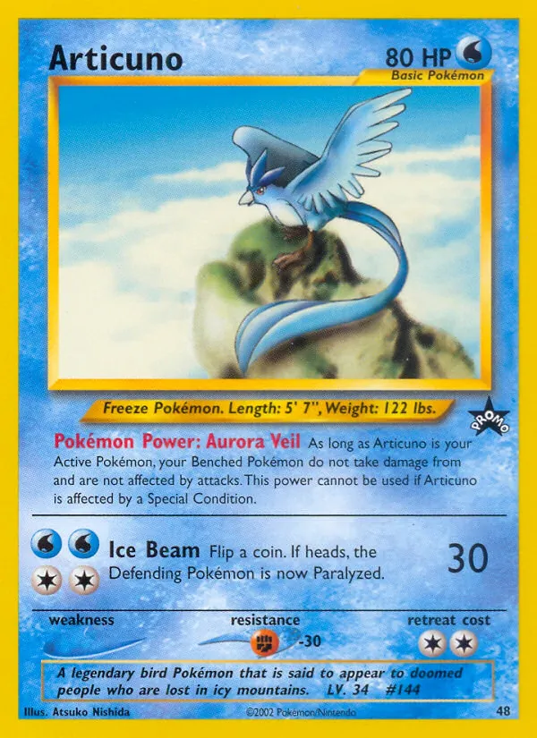 Articuno (Wizards Black Star Promos #48/53)