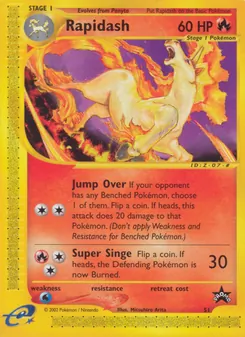 Rapidash (Wizards Black Star Promos #51/53)
