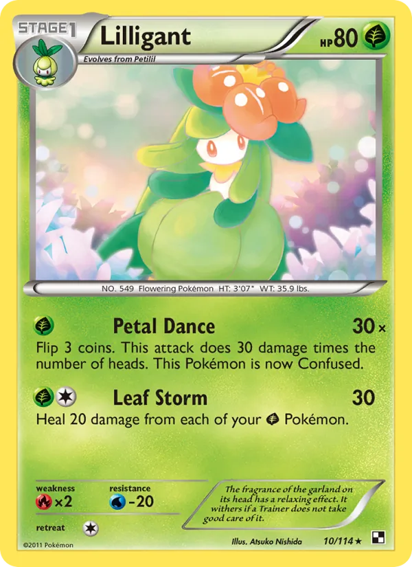 Lilligant (Black & White #10/114)