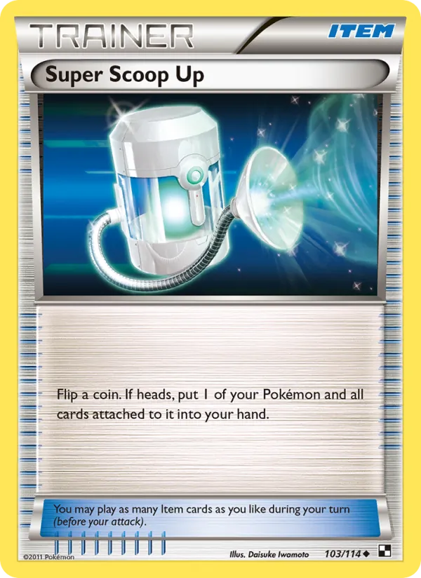 Super Scoop Up (Black & White #103/114)