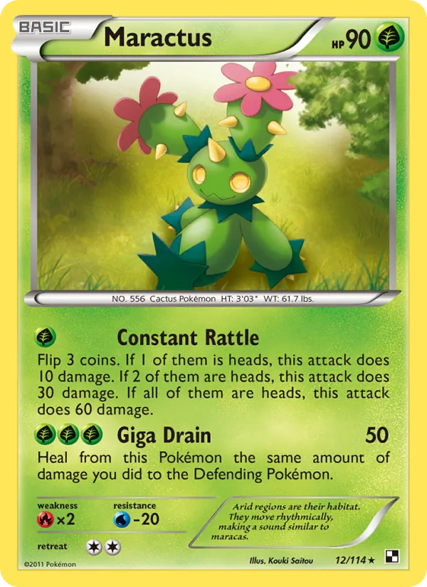 Maractus (Black & White #12/114)