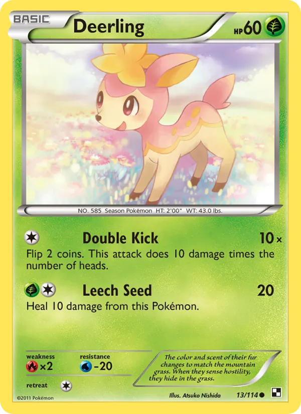 Deerling (Black & White #13/114)