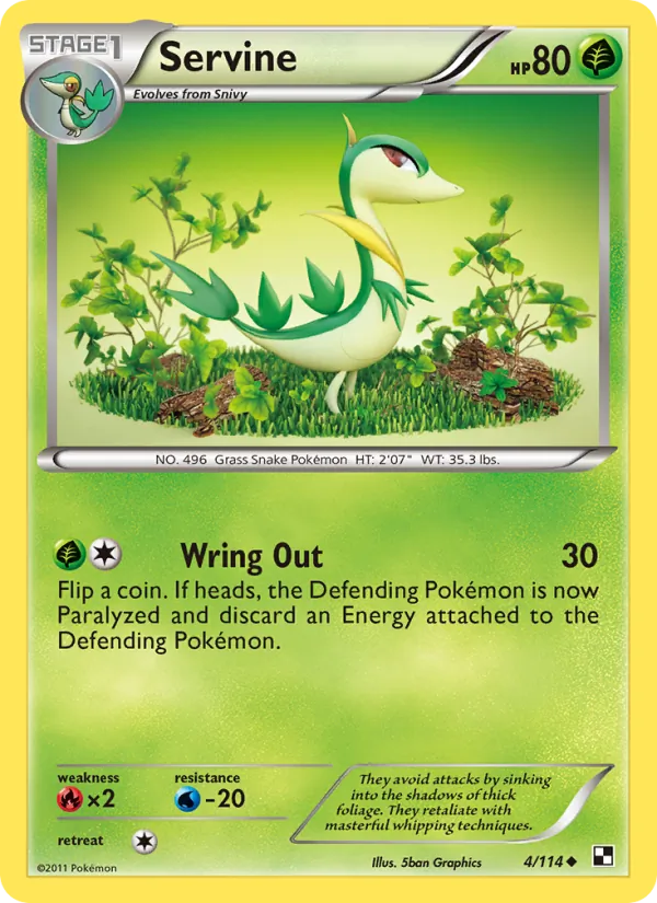 Servine (Black & White #4/114)
