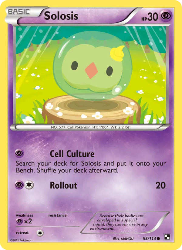 Solosis (Black & White #55/114)